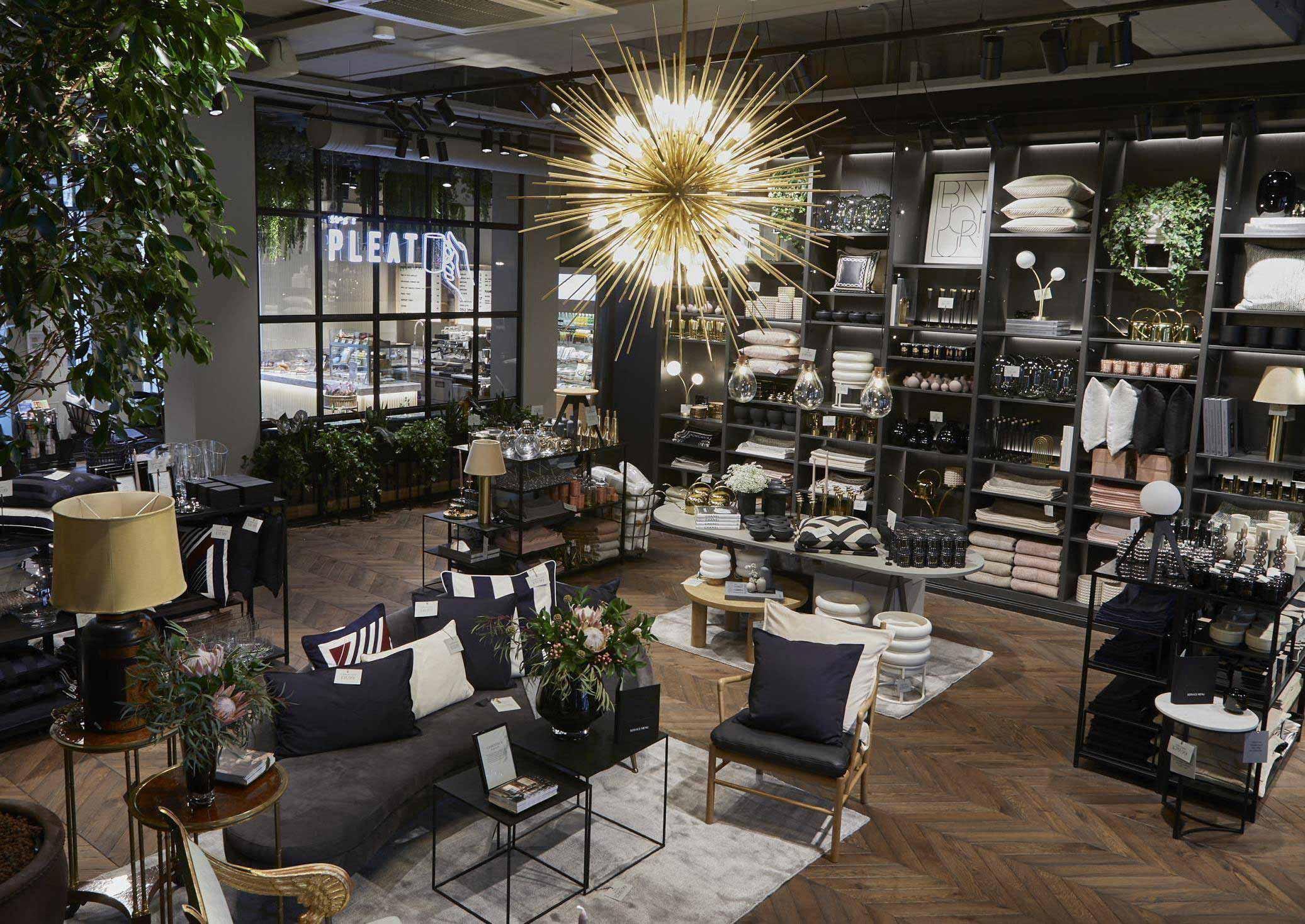 H&M inspiring concepts homewares stores retail design trends