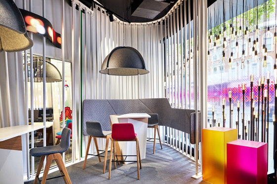 Virgin Money bank inspiring interior design concept ideas branch cosultation point