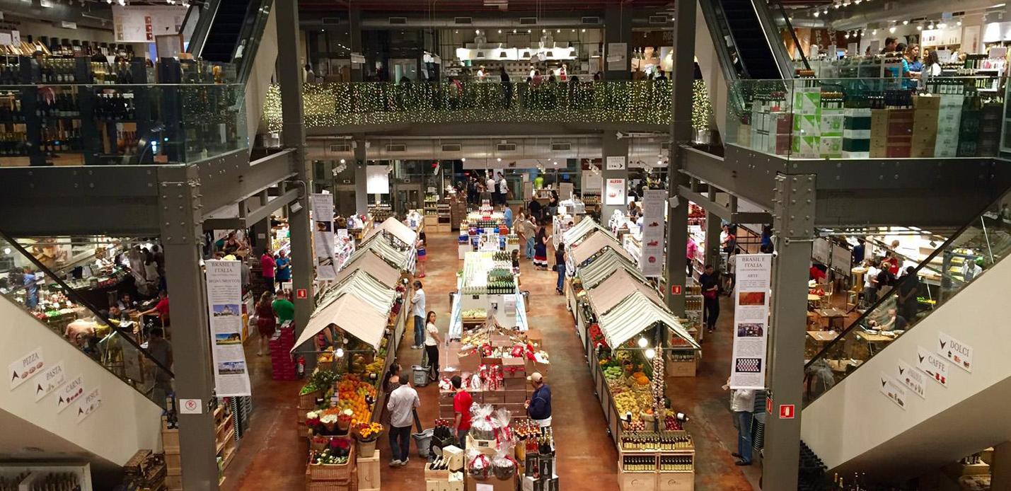 Eataly for blazing the trail for the food hall trends fresh produce markert