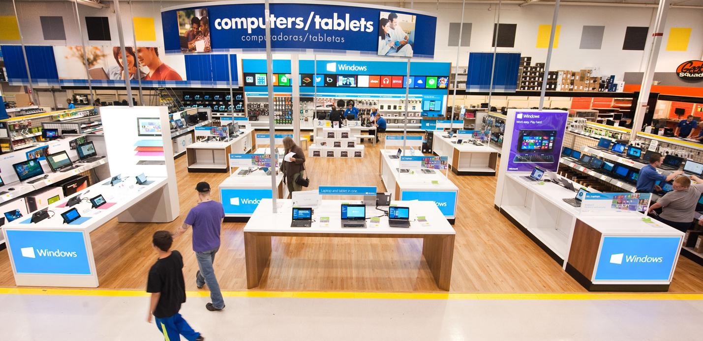 Best Buy and Microsoft partnership direct-to-consumer technology brands