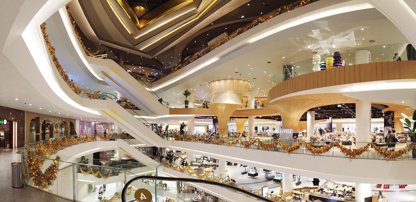 Icon Siam, Plaza Shopping Mall in the Modern Building in Structure of  Conceptual Architecture, Interior Design Decoration in Editorial Image -  Image of hall, consumerism: 134223850