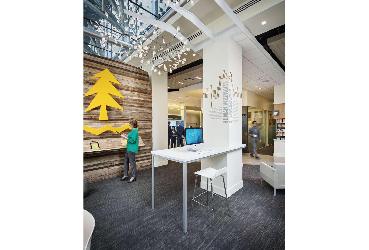 Umpqua Banking Hall Interior Design & Branding