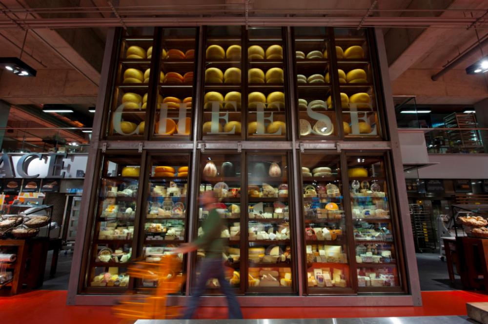 Wall of cheese Loblaws supermarket design innovation new concepts and retail ideas