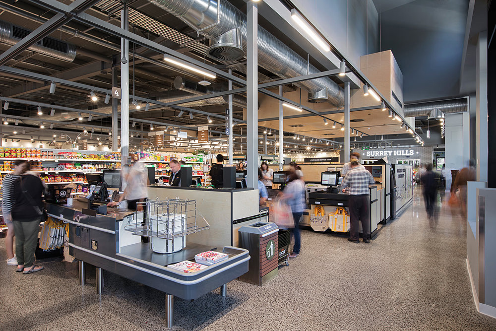 Cutting edge supermarket planning interior design new lifestyle trends marketing and branding
