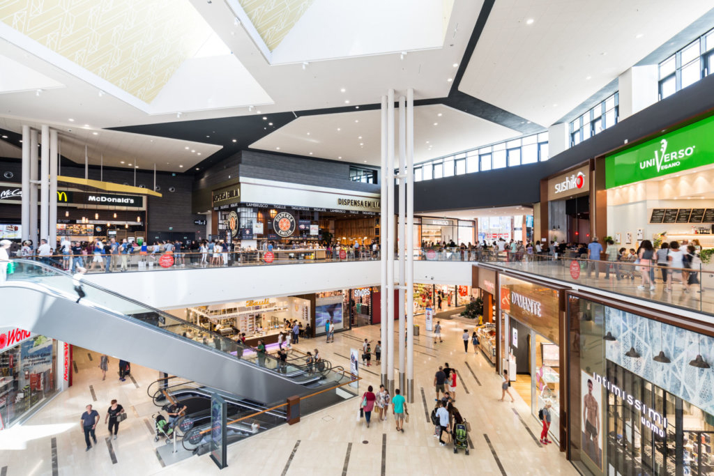Adigeo shopping mall retail interior design