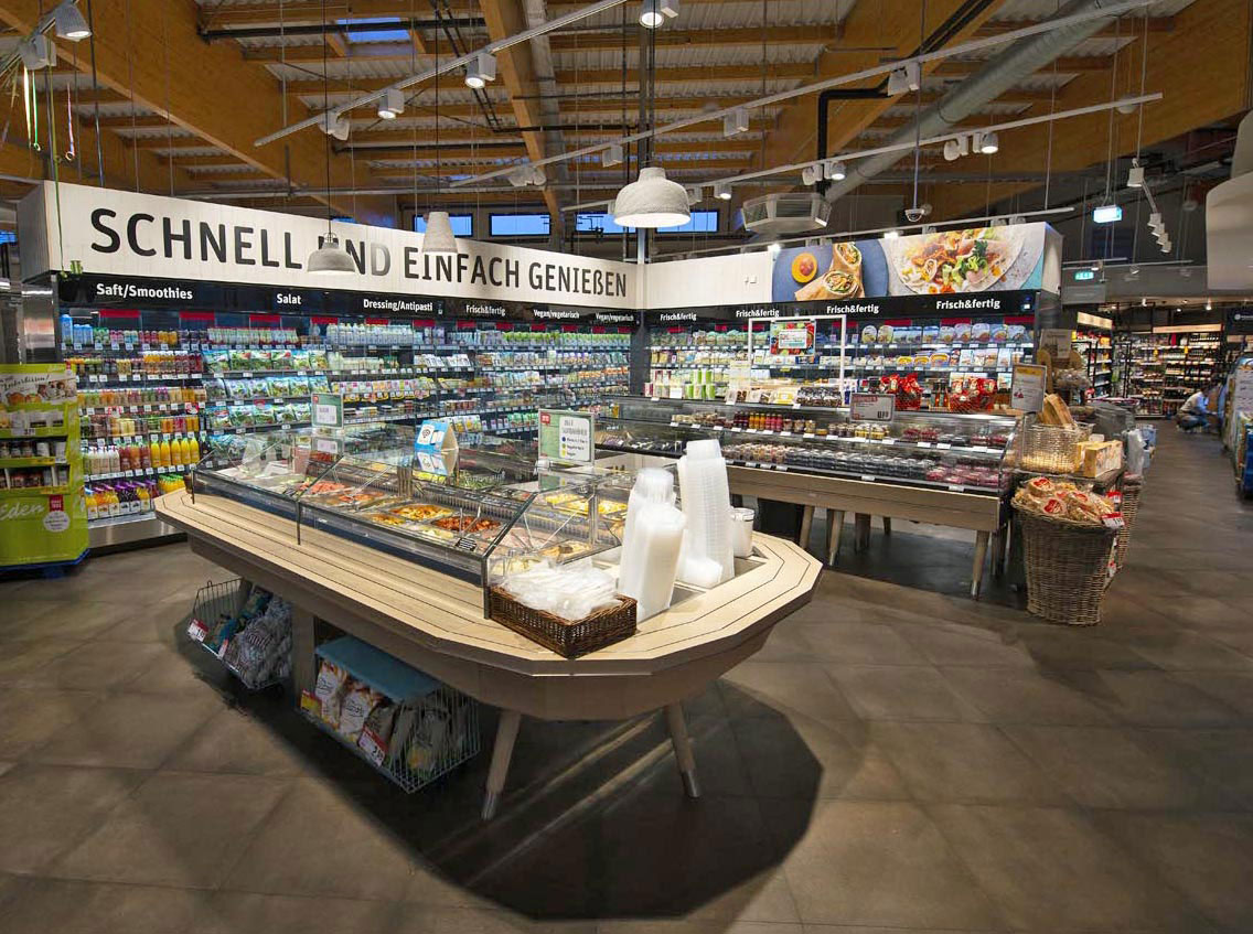 Convenience and flexibility in supermarket design at REWE, Germany