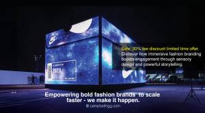 Nike Pop Up store - Empowering bold fashion brands  to scale faster - we make it happen. Discover h