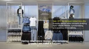 Primark Westfield London Interior - Modular Scalable fashion store concepts enabling rapid rollouts,