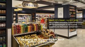 Whole Foods NYC – Käseabteilung. Wir schaffen innovative Supermarktmarken, die Designstrategien in S