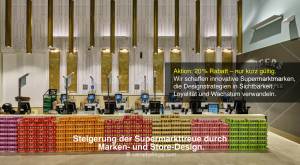 Whole Foods NYC – Selbstbedienungskassen. Wir schaffen innovative Supermarktmarken, die Designstrate