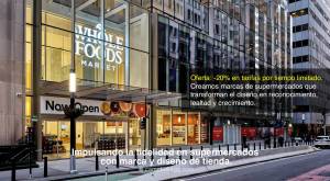 La imagen de marca de Whole Foods Store en Nueva York, creada por CampbellRigg, transforma el diseño