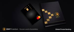 Zenit Private Bank Credit Card and Book Design Global Private Banking - Discover a world of opportun