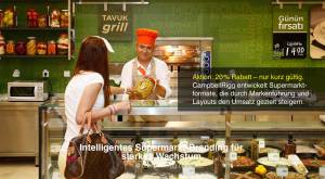 MMM Migros Store Ortaköy, Istanbul – Innenbereich. Angebot: 20 % Rabatt auf die Gebühren (zeitlich b