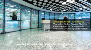 Flagship-Bank Co-Work-Meetingräume Filialdesign Innenansicht – BNP Paribas - Verwandeln Sie Ihre Fla