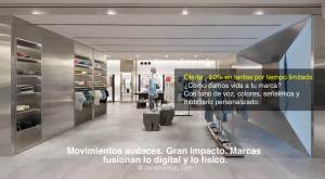 Diseño de interiores de la tienda Pull&Bear en Londres - ¿Cómo damos vida a tu marca? Con tono de v