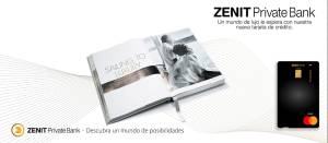 Zenit Private Bank: Un mundo de lujo te espera con nuestra nueva tarjeta de crédito - Diseño de la T