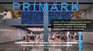 Tienda Primark - Centro Comercial Westfield Londres. Conceptos escalables de tienda para lanzamiento