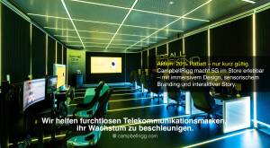 Wir helfen mutigen Telekommarken, ihr Wachstum zu beschleunigen. Mehr immersive Erlebnisse.