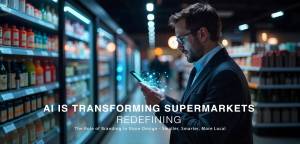 Artificial intelligence is fundamentally transforming the supermarket industry, shifting the focus toward smaller, highly localised, and hyper-personalised store designs.