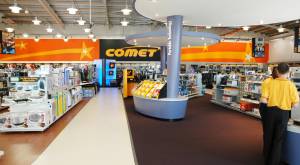 Comet Technology Store Interiors