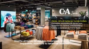 Tienda C&A - Zúrich. Conceptos escalables de tienda para lanzamientos rápidos, merchandising flexib