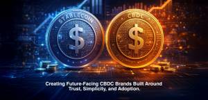 Stablecoin 'vs' CBDC Brands Built Around Trust, Simplicity, and Adoption.