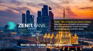 El rebranding de Zenit Bank genera mayores beneficios en la ciudad de Moscú. Descubre cómo el diseño