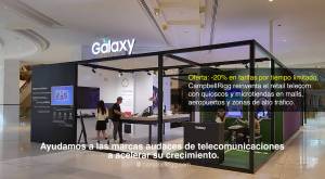 Galaxy CampbellRigg reinventa el comercio minorista de telecomunicaciones con quioscos y microtienda