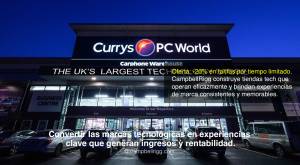 Currys PCWorld, la tienda de tecnología más grande del Reino Unido: CampbellRigg diseña tiendas de t