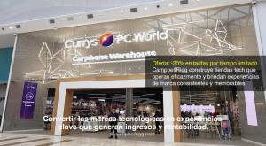 Tienda Currys PCWorld en el centro comercial: CampbellRigg diseña tiendas de tecnología que funciona
