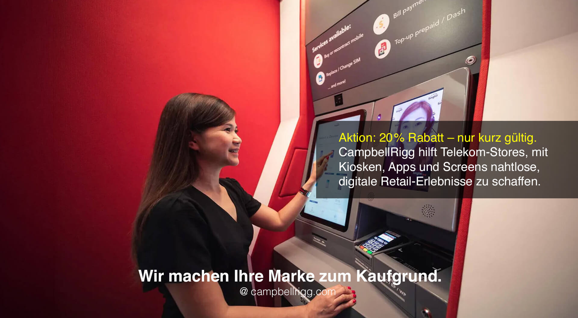 Digital-First Telecom Retail Design | Phygital Store Solutions – CampbellRigg Agency