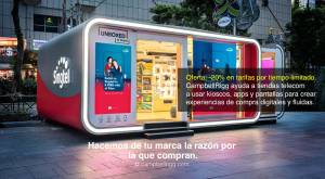 Tienda Móvil Digital First de Singtel Telecom. @ campbellrigg – Hacemos que tu marca sea la razón po