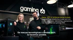 Tienda Elgiganten City: gaming y branding: CampbellRigg transforma el retail tecnológico mediante di