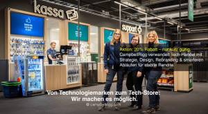 Elgiganten Megastore Smart-Home-Technologiekonzept – CampbellRigg revolutioniert den Technologiehand
