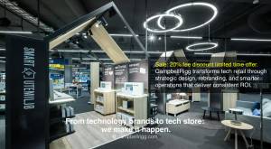 Elgiganten Mega store smart home tech concept - CampbellRigg transforms tech retail throughstrategi