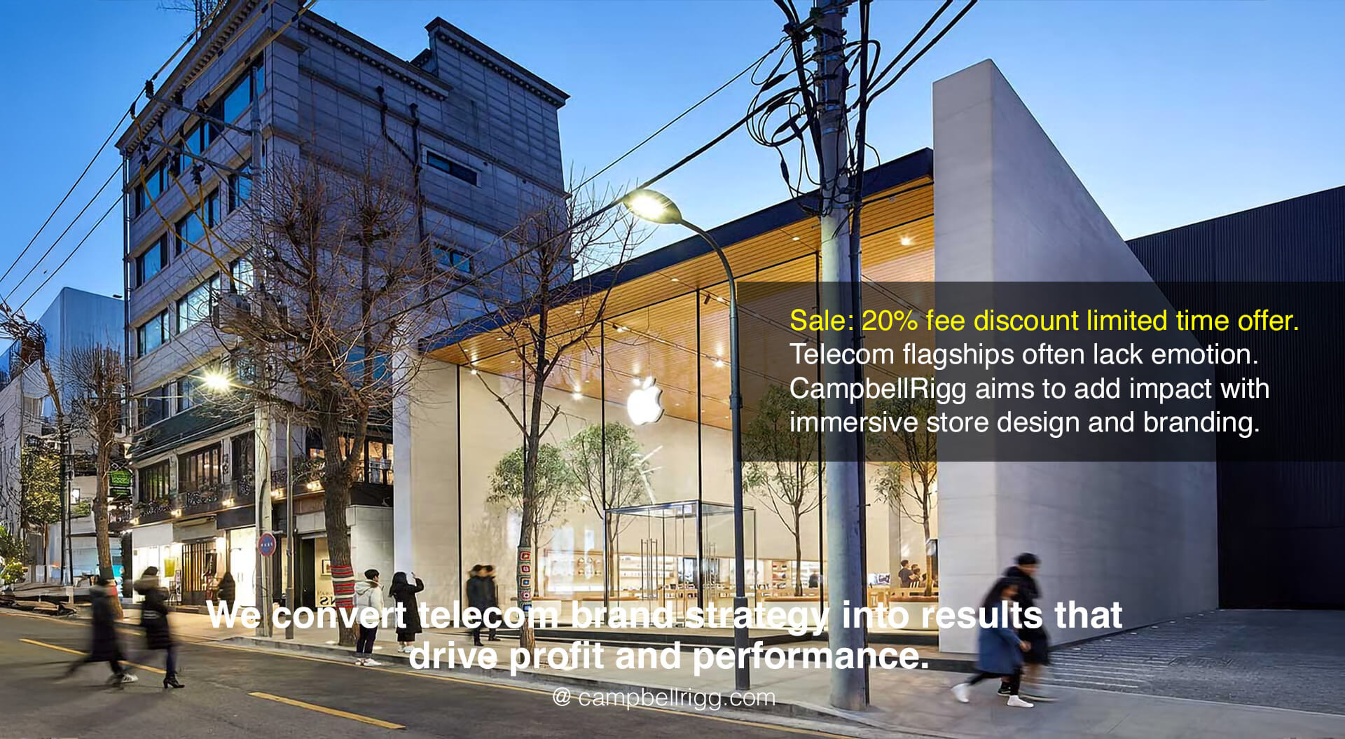 Flagship & Standard Store Design for Telecom & Tech Brands – CampbellRigg Agency