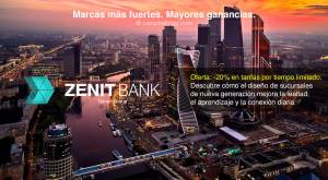 El rebranding de Zenit Bank genera mayores beneficios en la ciudad de Moscú.