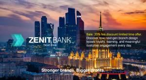 Zenit Bank rebranding brings bigger profits in Moscow city.