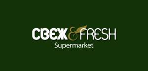 CBEX FRESH (Svezh & Fresh) Supermarket brand identity.