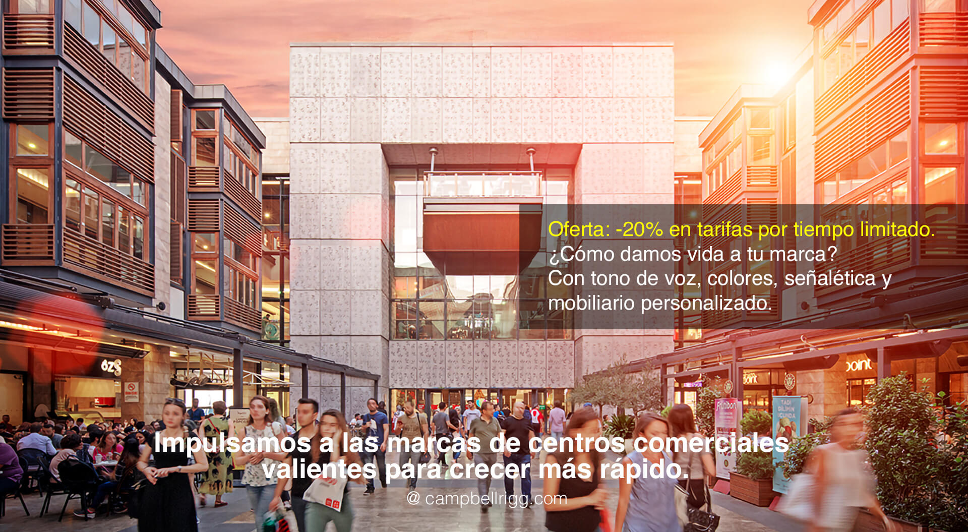 Planificación, Diseño Interior y Branding de Centros Comerciales de Uso Mixto | CampbellRigg