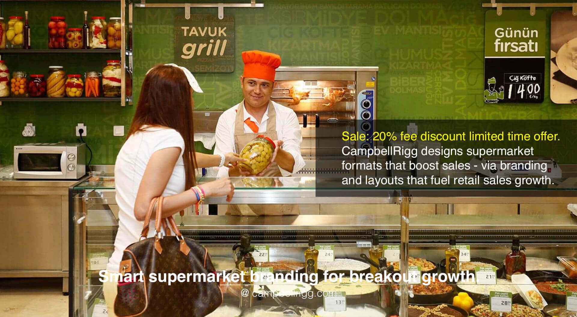 Supermarket Layout Optimization & ROI | CampbellRigg Design Agency
