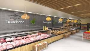 Maison Galaxy Supermarket Store Interior Design