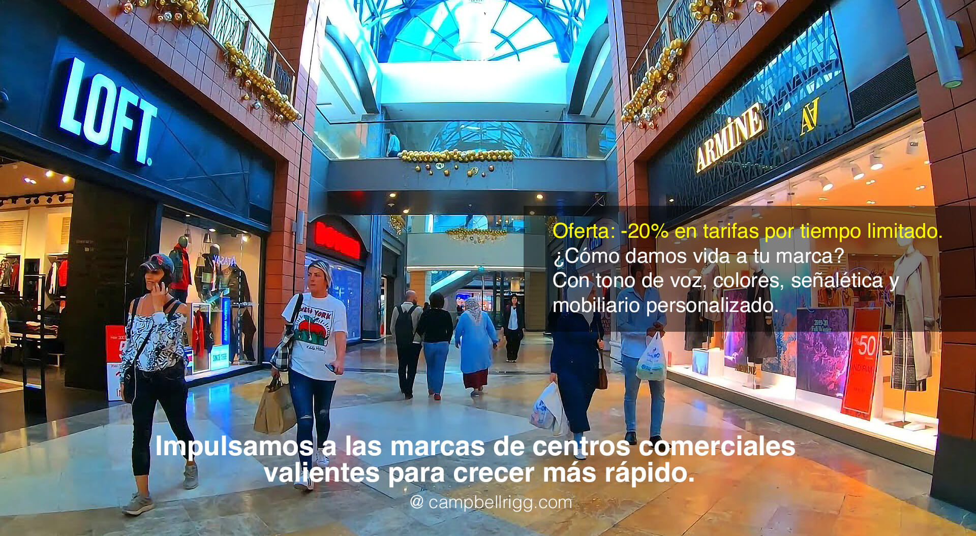 Arquitectura, Diseño Interior y Planificación de Centros Comerciales de Primera Clase | CampbellRigg