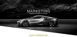 Brand Identity and Marketing Services - Banking for Ultra-High-Net-Worth- Individuals - Bugatti Tour