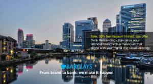 Barclays Bank Canary Wharf London offices - From brand to Bank; We make it happen @ campbellrigg