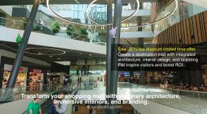 Transform your shopping mall with visionary architecture, immersive interiors, and branding @ campbe