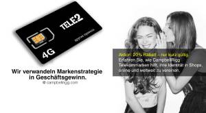 Mädchen, die Geheimnisse teilen. Wir verwandeln Markenstrategie in Geschäftserfolg bei Tele2. Wir wa