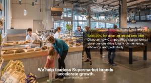PCC Community Market interior store design, bakery department and branding - We help fearless Superm