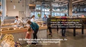 PCC Community Market – Innendesign, Bäckereiabteilung und Branding: Wir helfen mutigen Supermarktmar