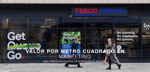 Tesco Express - VALOR POR METRO CUADRADO EN, MARKETING, ROIC TIENE ÉXITO CUANDO LA TECNOLOGÍA ES INV